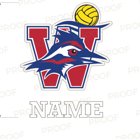 Water Polo Car Decal