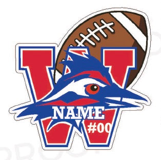 Football Yard Sign: Varsity