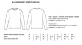 Cross Country Long-Sleeved Cotton Tee -3 color options