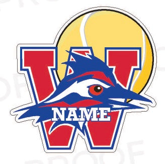 Tennis Yard Sign: Varsity