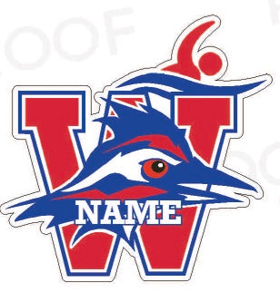 Swim & Dive Varsity Yard Sign