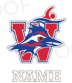 Swim & Dive Varsity Car Decal