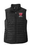 Basketball Ladies' Puffer Vest- (2 colors options)