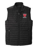 Basketball Mens Puffer Vest- (2 colors options)