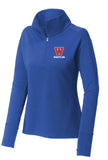 Wrestling Ladies 1/4 Zip Pullover Fleece - 2 colors available