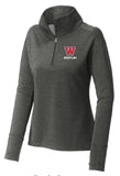 Wrestling Ladies 1/4 Zip Pullover Fleece - 2 colors available