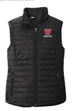 Wrestling Ladies' Puffer Vest- 3 colors available