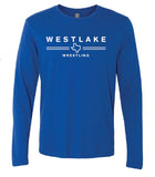 Wrestling Long sleeved Cotton tee -3 color options