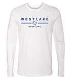 Wrestling Long sleeved Cotton tee -3 color options