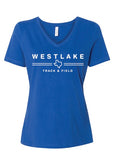 Boys Track and Field Ladies cotton tee -3 color options