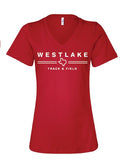 Boys Track and Field Ladies cotton tee -3 color options