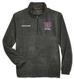 Softball  1/4 Zip Fleece Pullover -2 color options