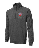 Football Long Sleeve 1/4 Zip Pullover - 2 color options