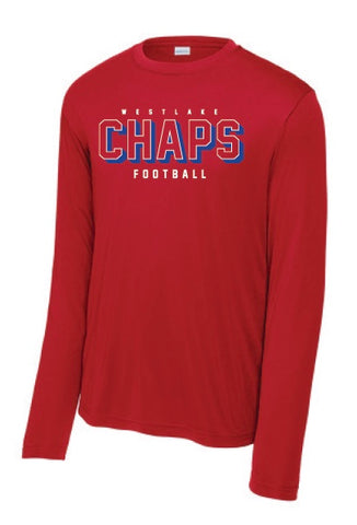 Football Long-Sleeved Dri-Fit Tee - 2 color options