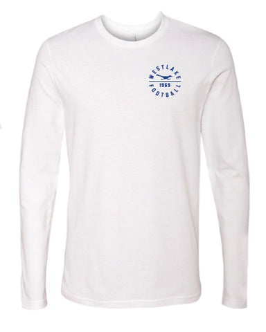 Football Long-Sleeved Cotton Tee -3 color options