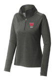 Boys Golf Ladies 1/4 Zip Pullover Fleece