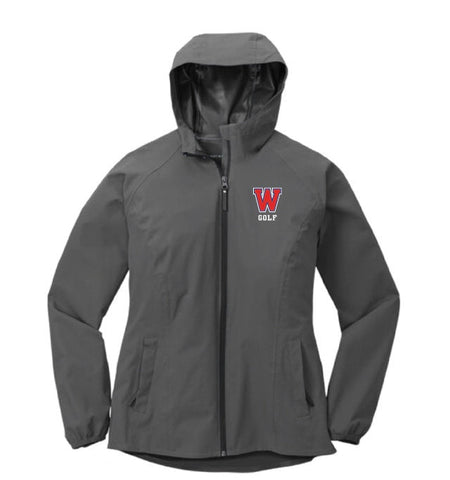Boys Golf  Ladies' Rain Jacket (2 colors available)
