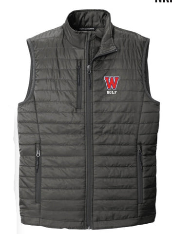 Girls Golf Mens Puffer Vest- 3 colors available