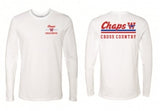 Cross Country Long-Sleeved Cotton Tee -3 color options