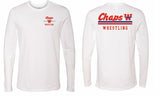Wrestling Long Sleeved Cotton Tee -3 colors available