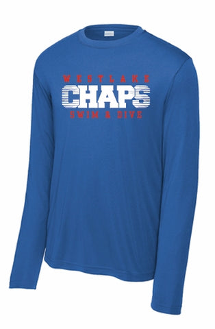 Swim and Dive Long-sleeved dri-fit tee - 2 color options