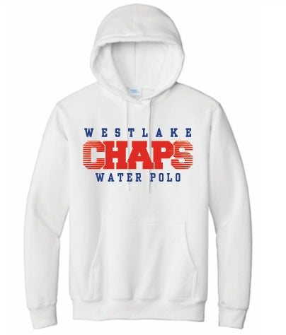 Water Polo Cotton Hooded Sweatshirt - 3 color options