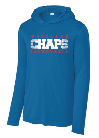 Lady Chaps Basketball Lightweight Long Sleeve Hoodie - 2 colors available