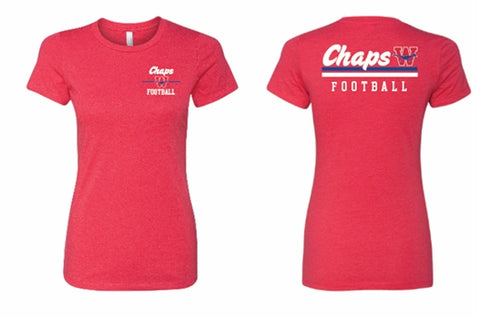 Football ladies tee - 3 color options