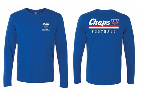 Football Long-Sleeved Cotton Tee -3 color options