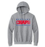 Volleyball Cotton Hooded Sweatshirt - 3 color options