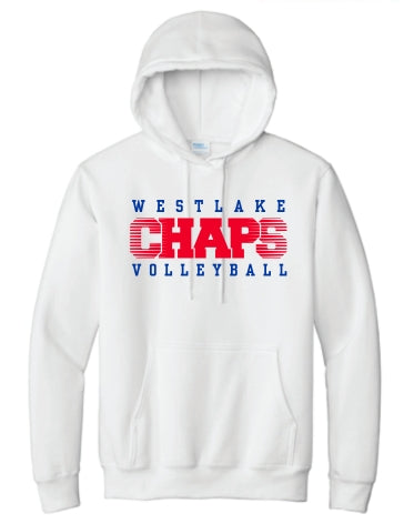 Volleyball Cotton Hooded Sweatshirt - 3 color options