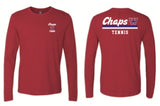 Tennis Long-Sleeved Cotton Tee -3 color options